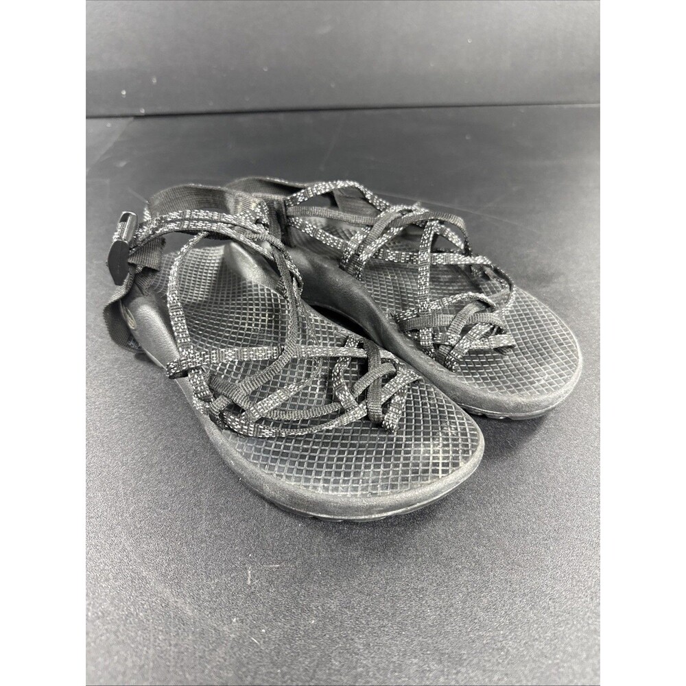 Chaco Women's Size 7 Black And Gray Sandals